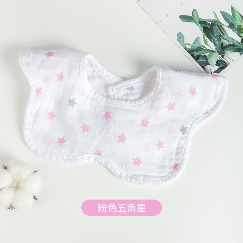 Baby Stuff Bibs & Burp Cloths Cotton Bandana Drool Bibs Cartoon Infant Baby Girl Boy Feeding Apron Saliva Towel For kids