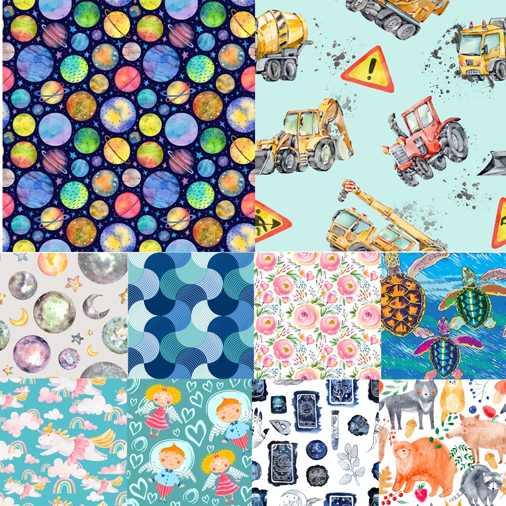 Asenappy New Coming Waterproof Reusable PUL Fabric for Baby Reusable Diaper, Handmade Cloth Diaper Rabric