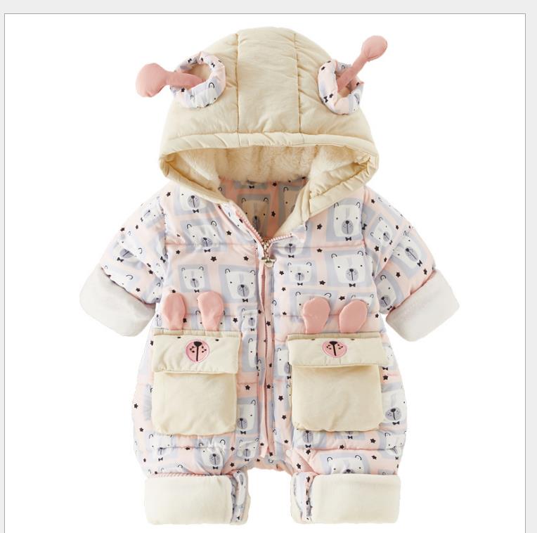 Newborn go out to embrace clothing autumn winter down cotton clothing