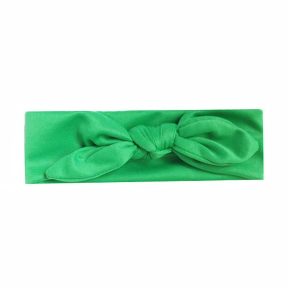 European and American Children's Hair with Elastic Cloth Rabbit Ear Hair with Headscarf Baby Headdress