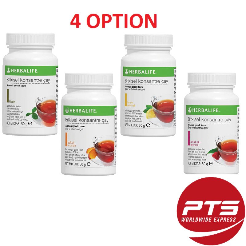 Herbalife tea slimming tea Boost energy metabolism and fat burning fruity flavors 1.8 OZ 50 G healthy lifestyle