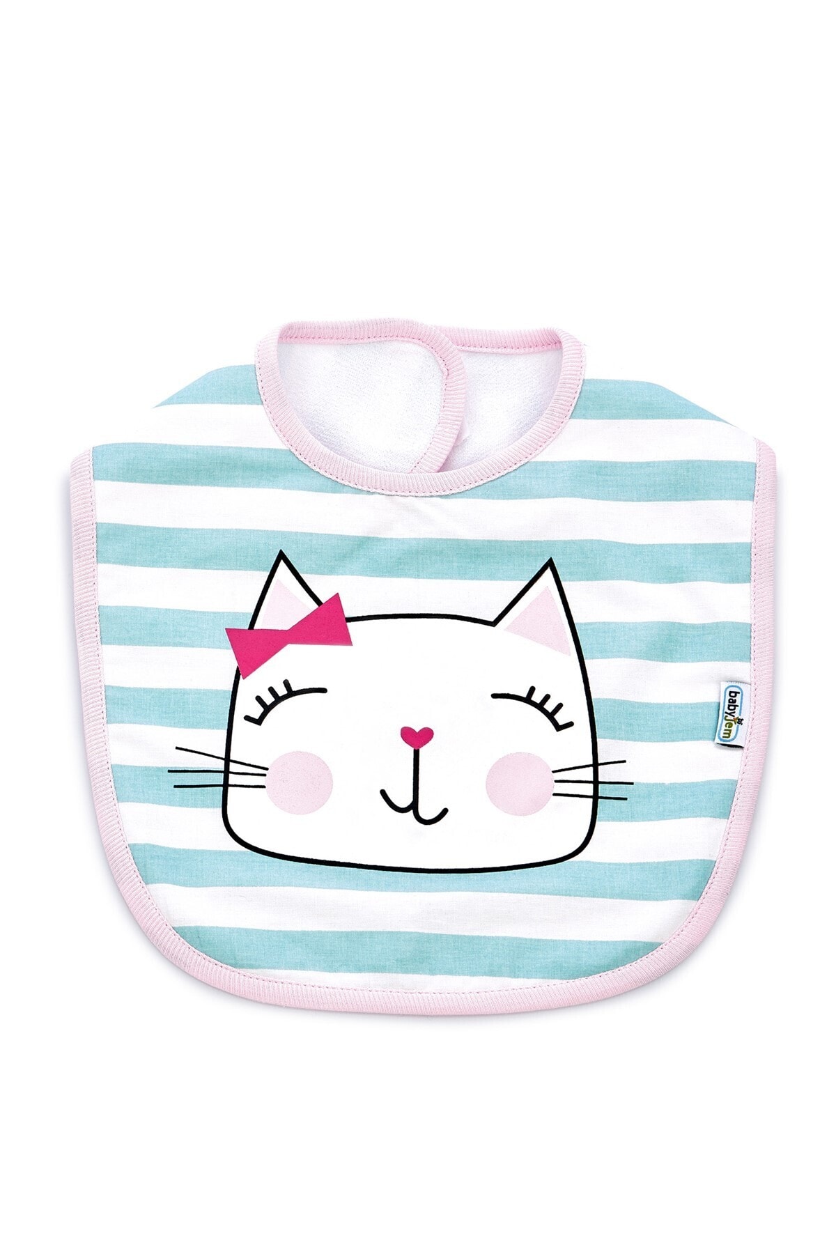 Striped Printed Apron Green