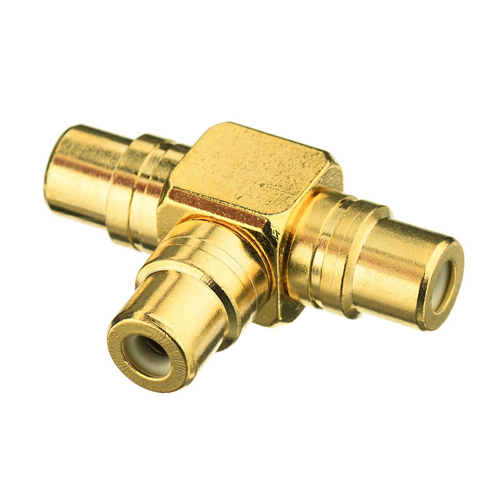 Superbat RCA Adapter RCA Jack to Female Straight Adapter Connector