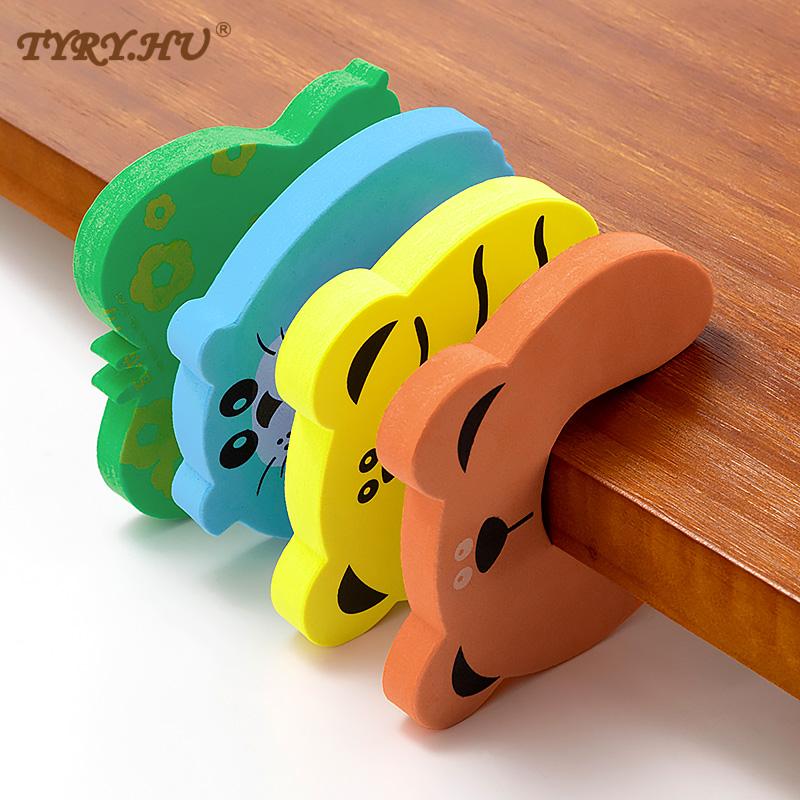 30Pcs Baby Safety Locks Children Protection EVA C Shape Security Cabinet Locks Door Clip Kids Finger Safe Soft Foam Door Stopper