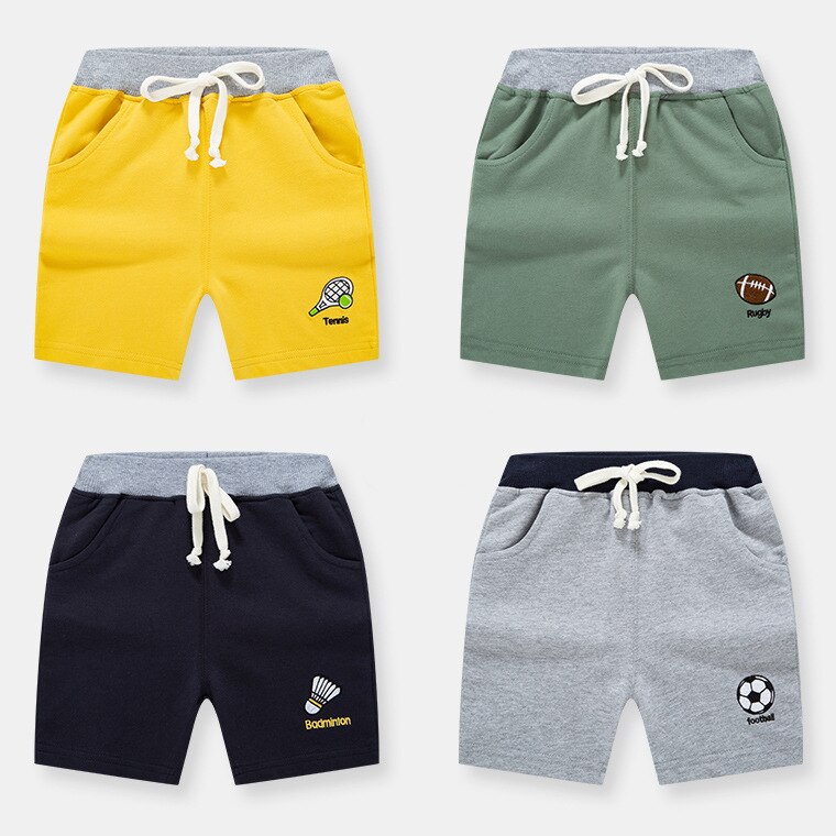 Boy Child Shorts 2021 New Summer Children's Boys Shorts Baby Trendy Boys Sports Casual Pants Elasticity