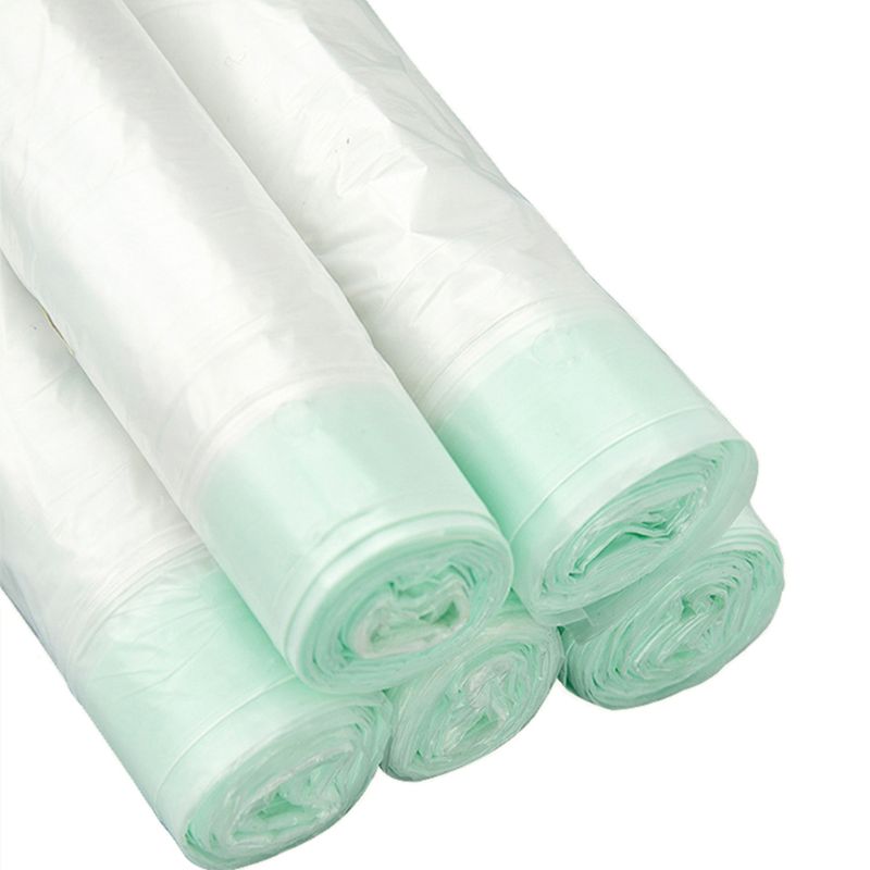 5 Roll/50 Pcs Universal Potty Training Toilet Seat Bin Bags Travel Potty Liners