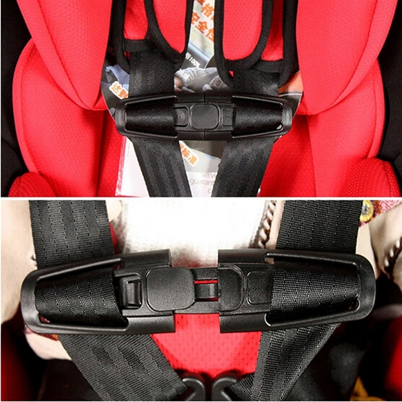 High Quality Car Baby Safety Seat Strap Belt Harness Chest Child Clip Safe Buckle 1Pc Nylon 2-3Y,19-24M,10-12M,13-18M 14.5*4Cm