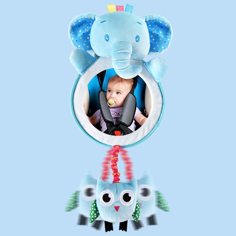 Adjustable Car View Back Seat Mirror Safety Seat Headrest Rearview Mirror Baby Facing Rear Car Safety Kids Monitor