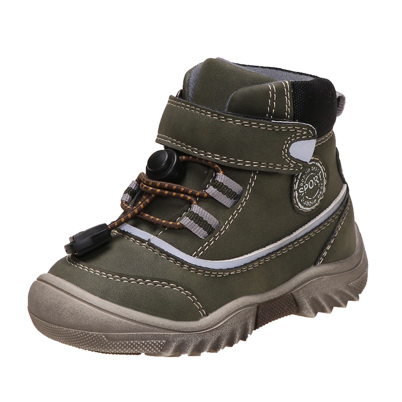 Autumn And Winter Children'S Warm Hiking Boots, Boys' Sports Boots, Girls' Non-Slip Hiking Boots (Toddlers)