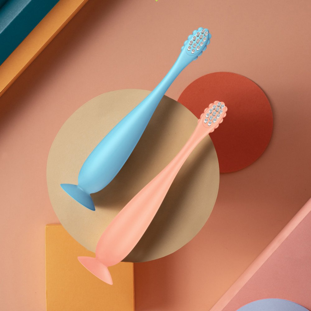 Baby Soft-bristled Training Toothbrush Children Teeth Toothbrushes Baby Cleaning Teethers Dental Oral Hygiene Care Tooth Brush