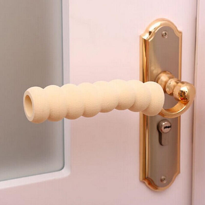 Baby Child Safety Supplies Room Doorknob Pad Cases Spiral Set anti-collision Security Door Handle Protective Sleeve