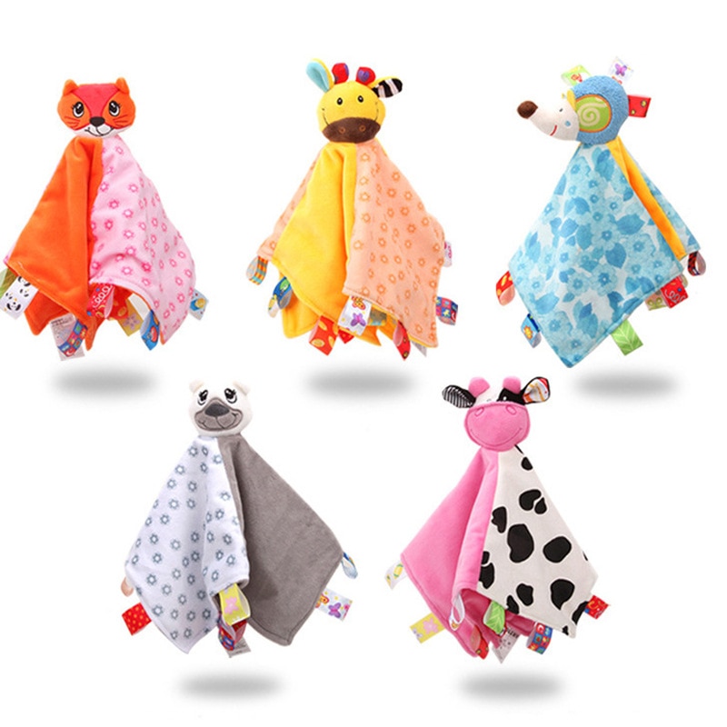 Plush toys for babies, cartoon plush, Infant bib for babies, towel for soothes newborns, comfortable towel for sleeping toys