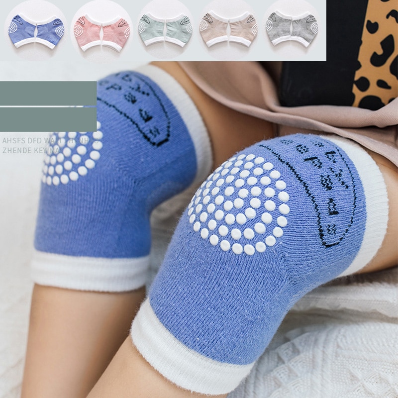 5 Pair Baby Knee Pad Kids Safety Babys Non-slip Baby Girls Boys Knee Pads Protector Crawling Baby Warmer Knee Support Protector