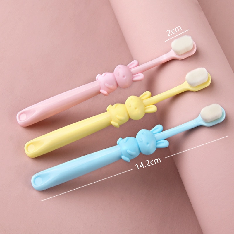 New Baby Soft Toothbrush Children Toothbrush Cartoon Handle Toothbrush Oral Care Toothbrush Healthy Children Baby Items