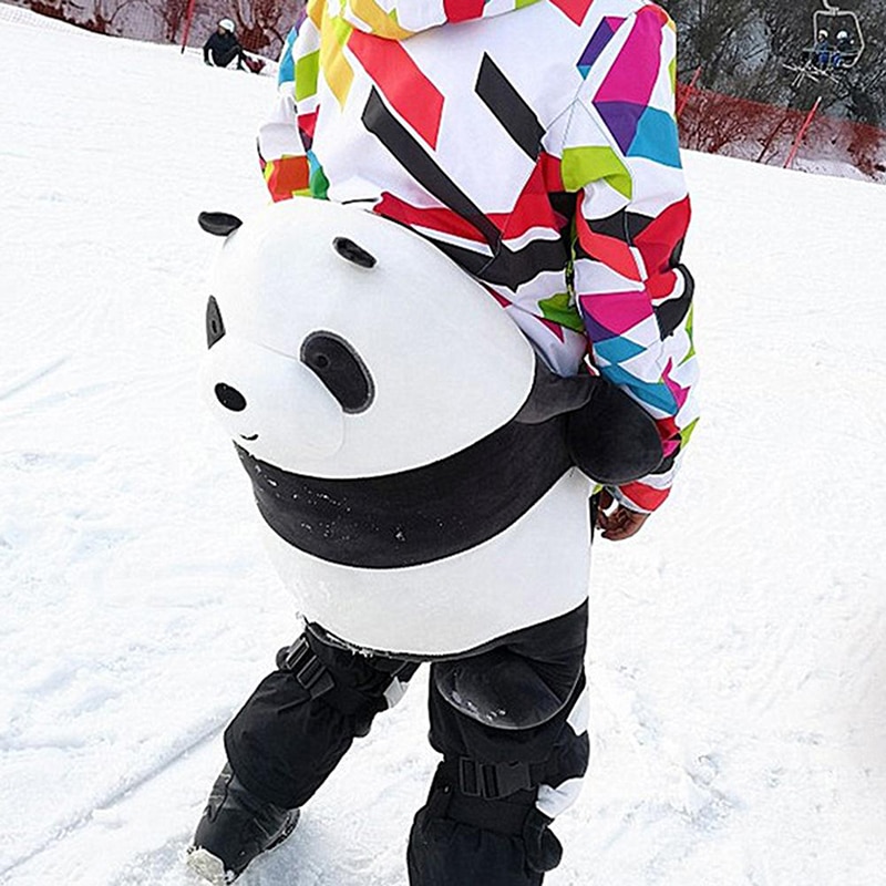 Knee Pads Cute Panda Skating Tailbone Protective Gear Cute Shockproof Anti-fall Hip Knee Protective Cushion Pad For Adults