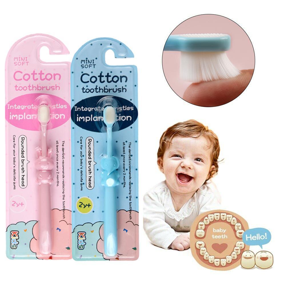 Soft Bristled Toothbrush For 0-3 Year Olds, Cartoon Toothbrush, Baby Care, Brush For Teeth