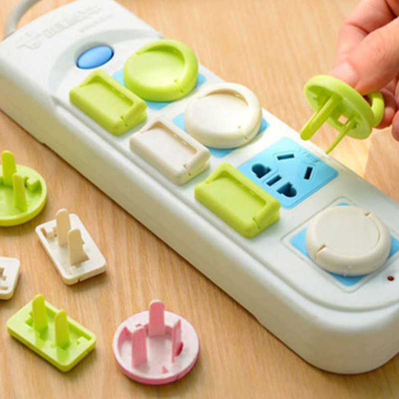 1pc Baby Safety Child Electric Socket Outlet Plug Protection Security Two/Three Phase Safe Lock Cover Kids Sockets Cover Plugs
