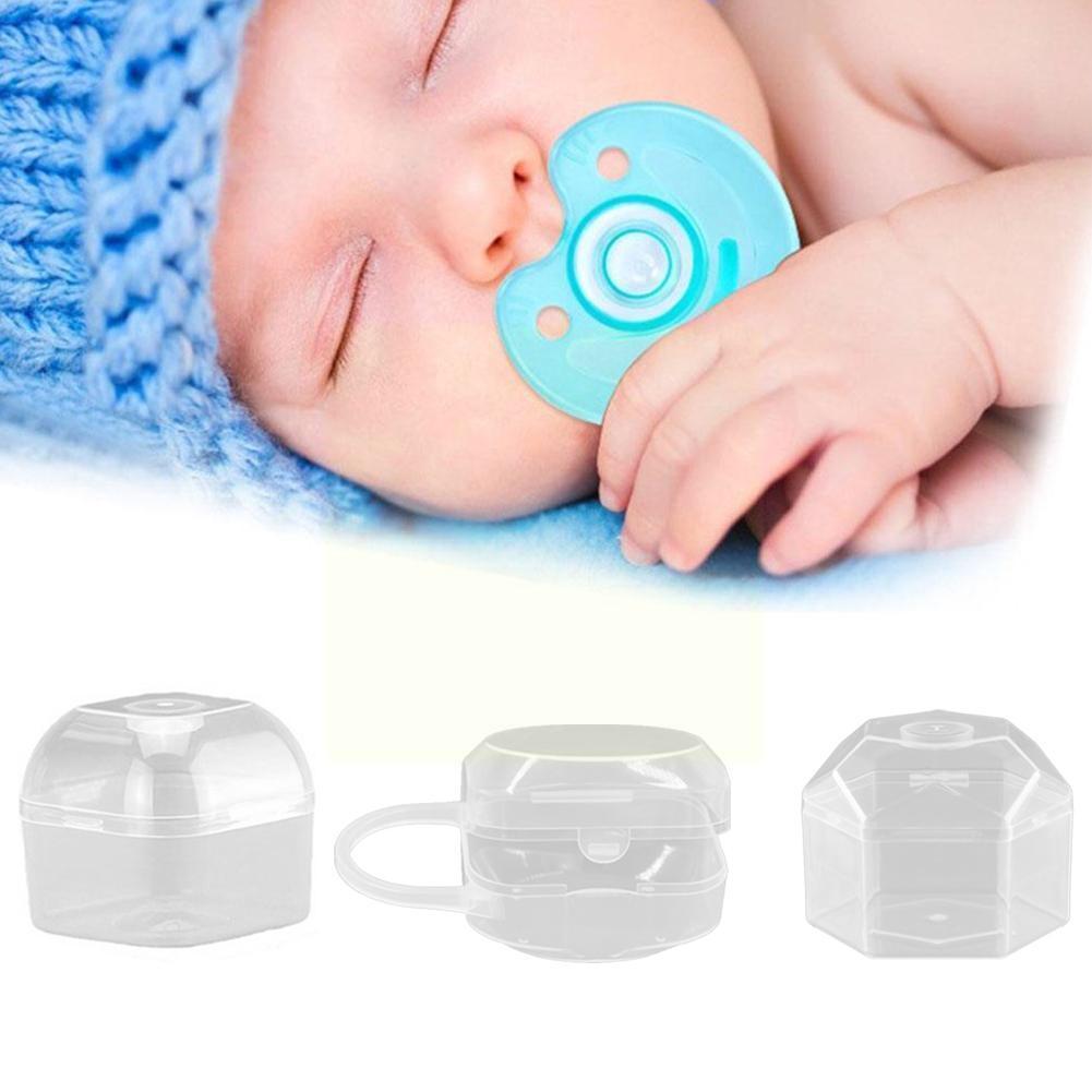 Baby Wide Mouth Pacifier Pp Storage Box Soother Dummy Holder Travel Box Pacifier 3 Cover Model Infant Storage L8d2