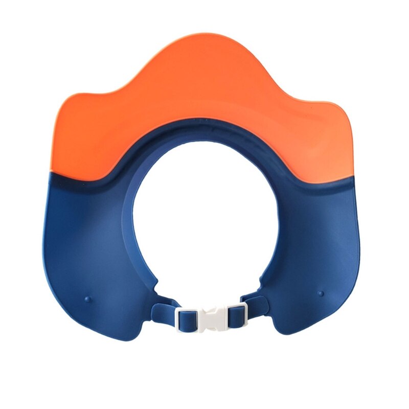 Baby Shower Cap for Toddlers Waterproof Shampoo Cap Adjustable Protect Infants Eyes Ears Bath Shield For Baby Head