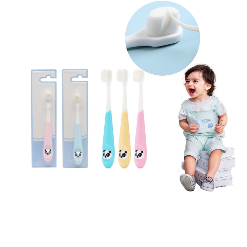 Baby Cute Soft-bristled Toothbrush For Children Teeth Cartoon Training Toothbrushes Baby Dental Oral Hygiene Care Tooth Brush