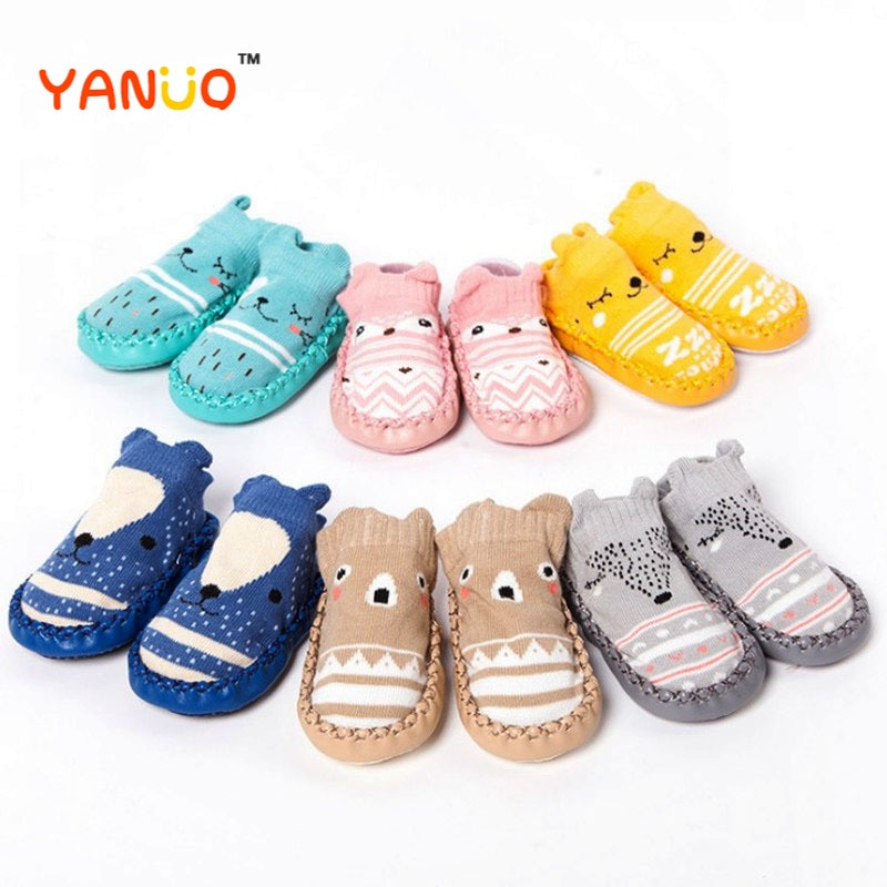 Handmade Newborn Shoe Baby Non-Slip Shoes Soft Bottom Shoes Toddler Floor Socks