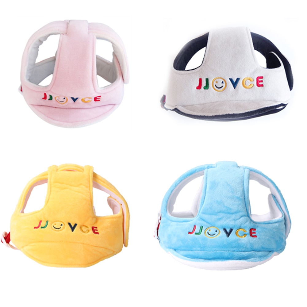 Cotton Infant Toddler Safety Helmet Baby Kids Head Protection Hat for Walking Crawling Baby Learns To Walk The Crash Helmet