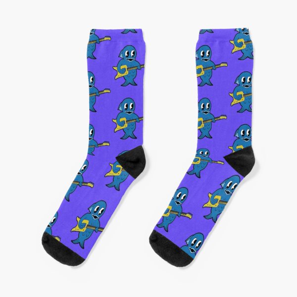 King Gizzard Microtonal Fishie All P Crew Socks Breathable Mens Comfortable Cotton Ladies Pattern Women Best Autumn Cute Winter