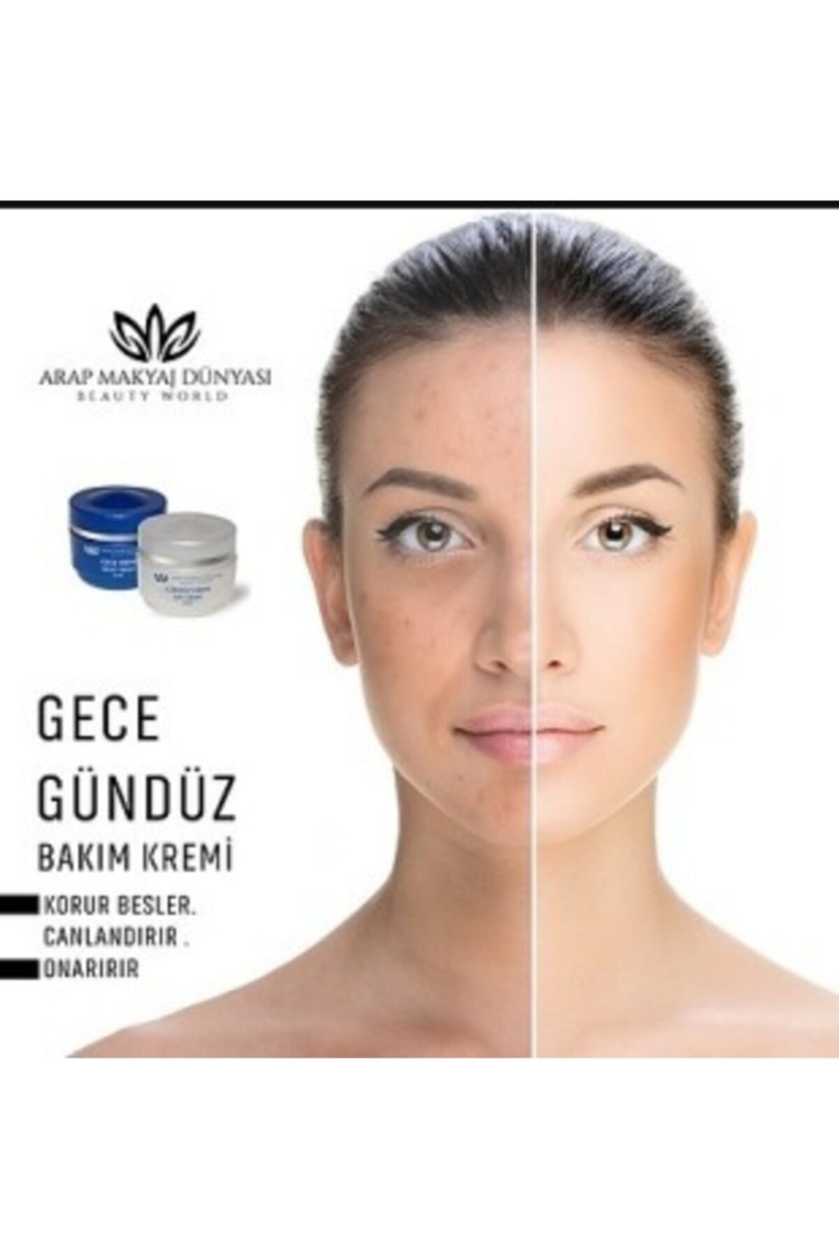Day Cream + Night Cream Skin Repair, Skin Renewal, Blemish Pimple Acne Cream 100% Original And Effective