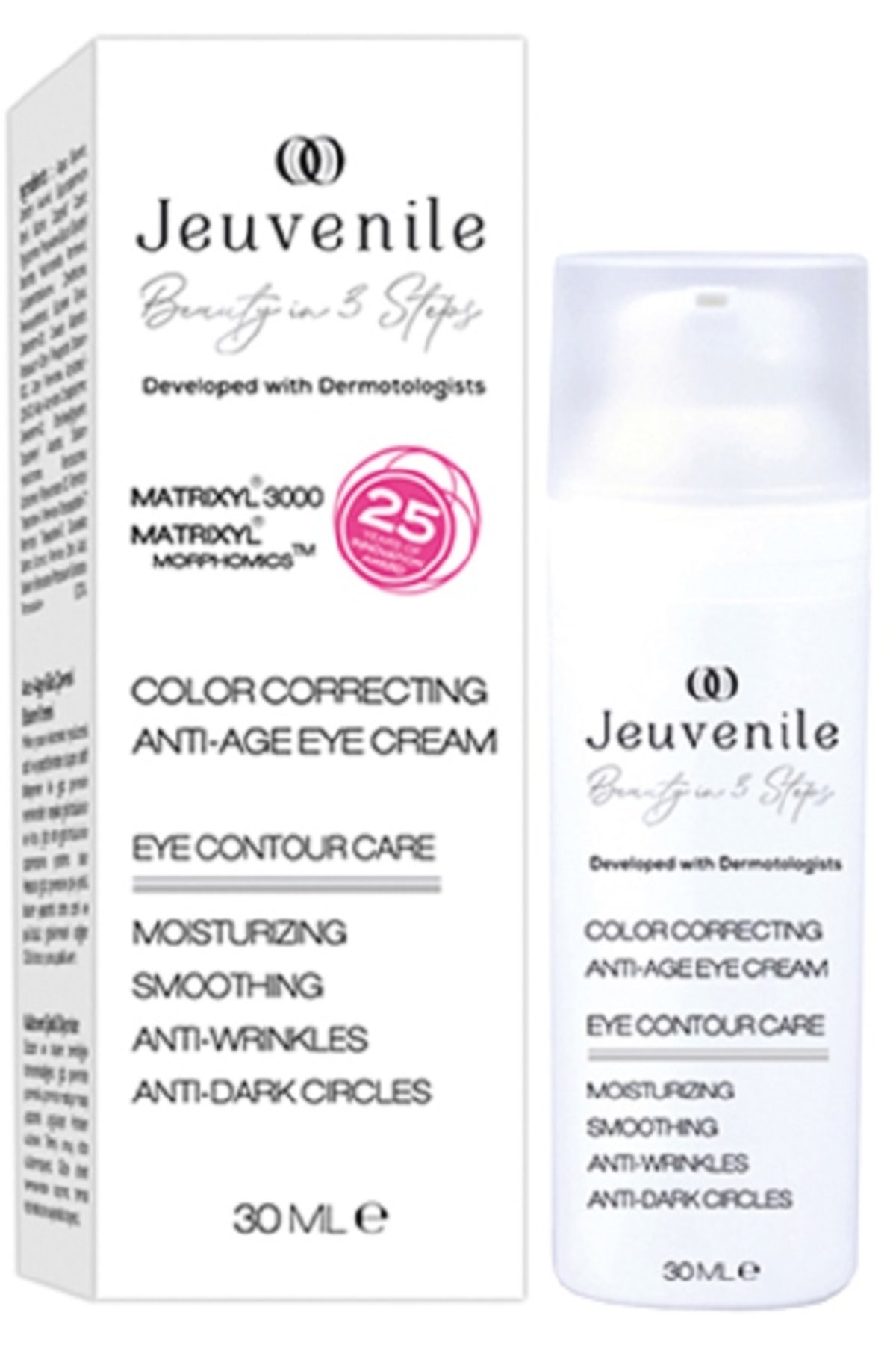 Eye Contour Cream Anti Age Anti Wrinkles, Bruising, Puffiness 30 ml (EUROPEAN 25 YEARS INNOVATION AWARD)