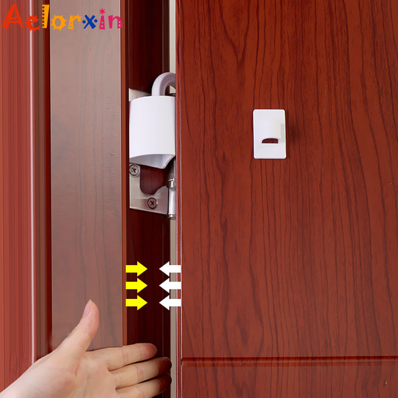 2Pcs/Lot Child Protection Door Stop Baby Safety Windproof Children Baby Corner Protector Protection From Children Child Safety