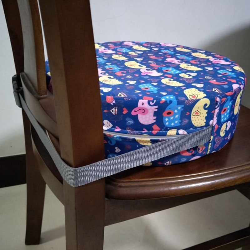 Baby Dining Cushion Children Increased Chair Pad Adjustable Removable Highchair Chair Booster Cushion Seat Chair for Baby Care