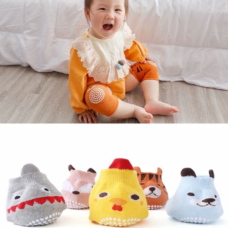 0-3 Years Baby Knee Pad Kids Safety Crawling Elbow Cushion Infant Toddlers Baby Leg Warmer Knee Support Protector Baby Kneecap