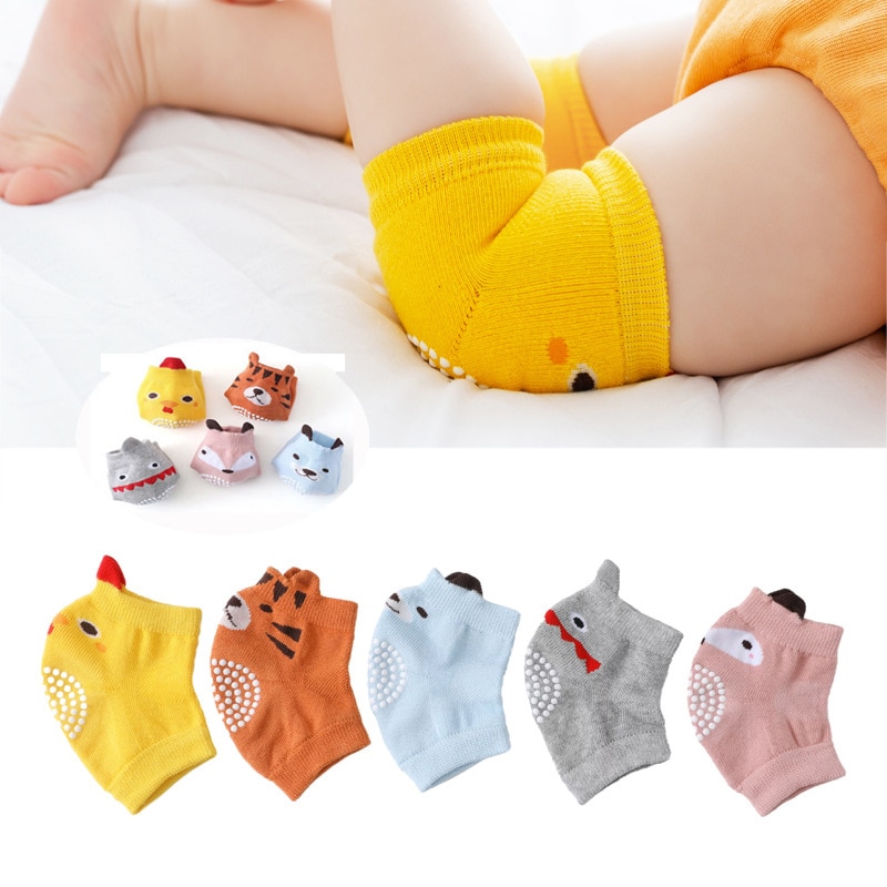 0-3 Years Baby Knee Pad Kids Safety Crawling Elbow Cushion Infant Toddlers Baby Leg Warmer Knee Support Protector Baby Kneecap