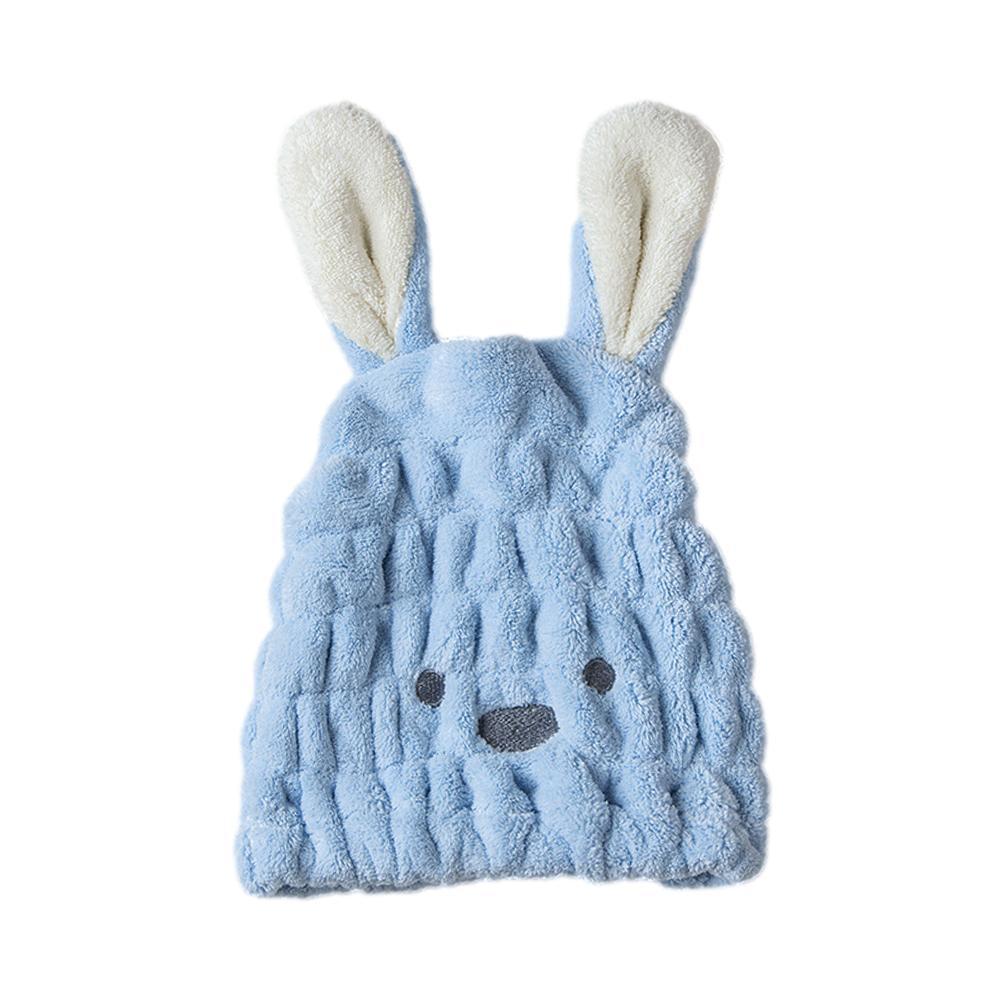 Cute Long Ear Rabbit Dry Hair Rabbit Ears Absorbent Dry Hair Quick-drying Hair Children and Ladies Bath Tool