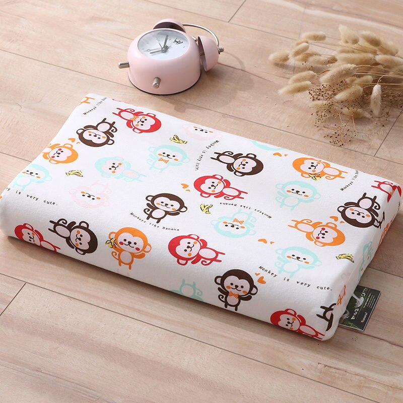 Cartoon Children Pillow Anti Roll Head Cushion Slow Rebound Pillow For Baby Protective Sleeping Cushion Children Room Decor Baby