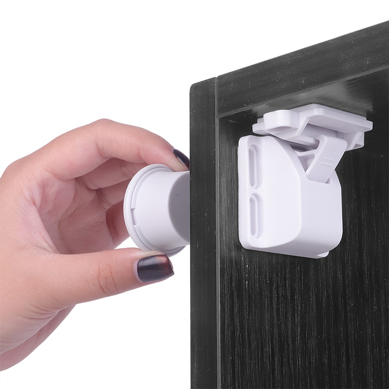 Safety Magnetic Child Lock Children Protection Baby Lock Drawer Latch Cabinet Door Lock Limiter Children Security Locks