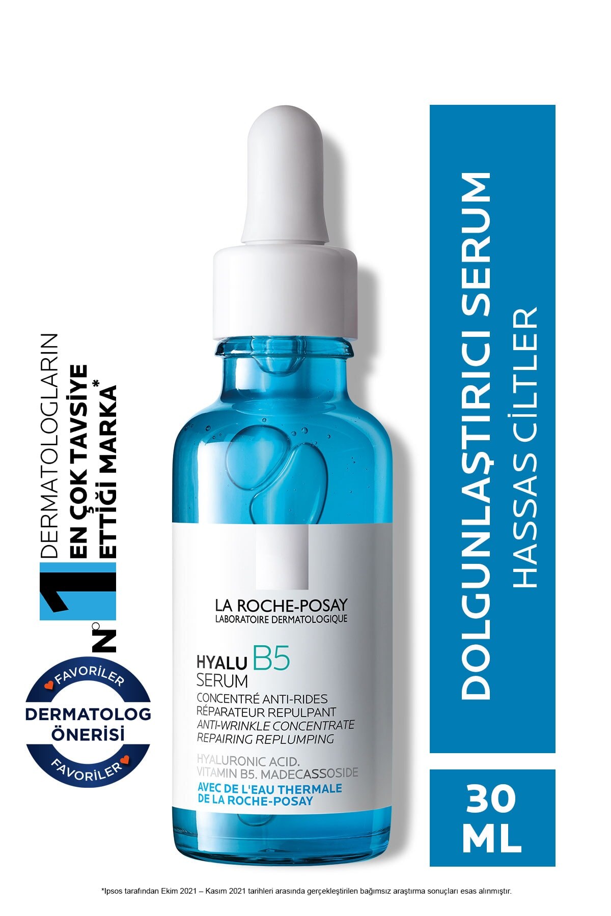Hyalu B5 Skin Serum Hyaluronic Acid and Vitamin Moistening and Enhancement with B5 30 ml