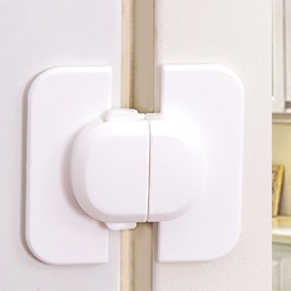 Home Protection Drawer Self Adhesive Easy Install Refrigerator Door Multifunctional Finger Care Baby Safety Cabinet Lock