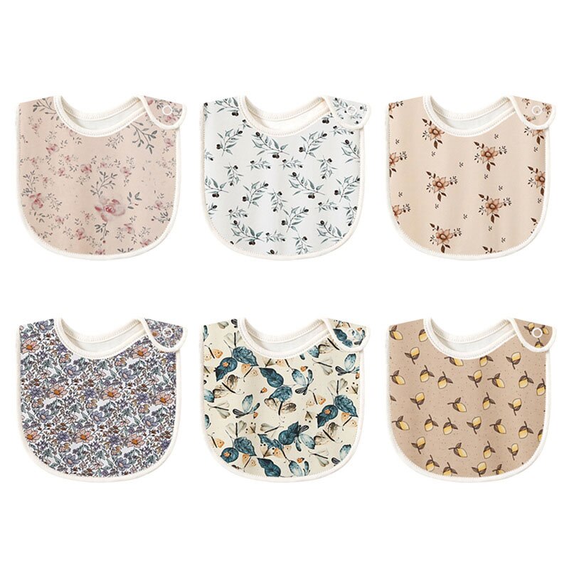 Baby Girl Boy Waterproof Children's Baby Bibs Newborn Baby Kids Boys Girls Baby Saliva Towel Cute Printing Baby Bibs
