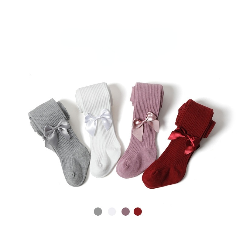 0-4 Years Baby Girls Tights Baby Girls Stockings Cotton Spring and Autumn Baby Girls Leggings