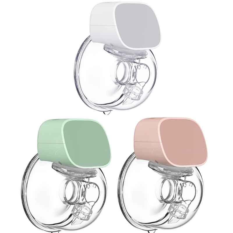 USB Rechargable Hands Free Electric Breast Pump Silent Wearable Automatic Milker Portable Baby Breastfeed Milk Extractor