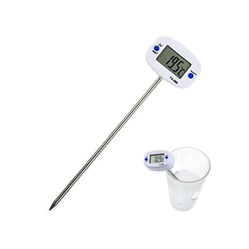 Needle Food Thermometer Kitchen Food Oil Thermometer Probe for Infant Drinking Milk Electronic Digital Water Thermometer For Kid