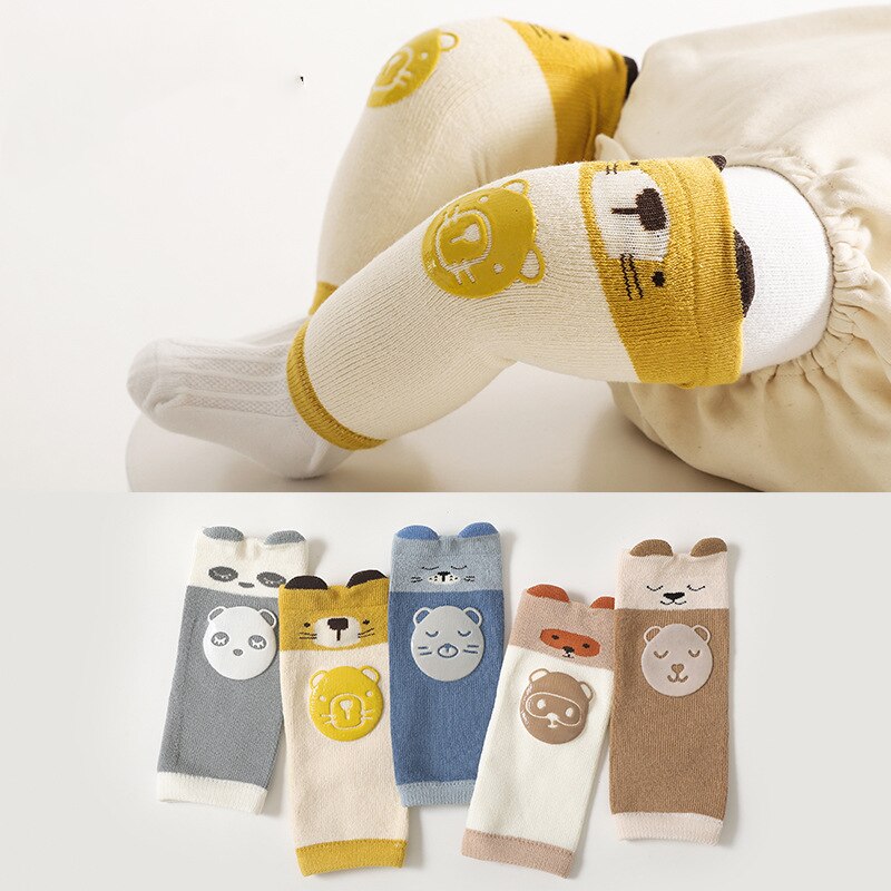 0-5 Years High Quality Baby Knee Pad Kids Safety Crawling Elbow Cushion Infant Toddlers Baby Leg Warmer Knee Support Protector
