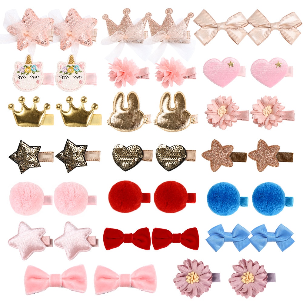 Kids Girls Headbands Cute Lace Velvet Hair Clips Sweet Princess Headwear Hairgrips Hairpins Barrette Baby Hairbands Accessories