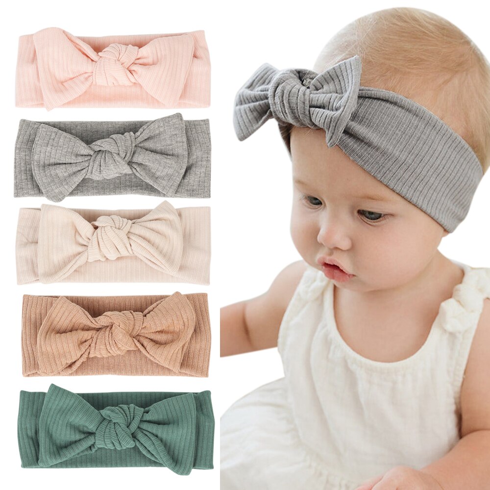 Baby Headband Cute Rabbit Ears Baby Girls Hair Band Elastic Kids Headwear Kawaii Baby Hair Accessories