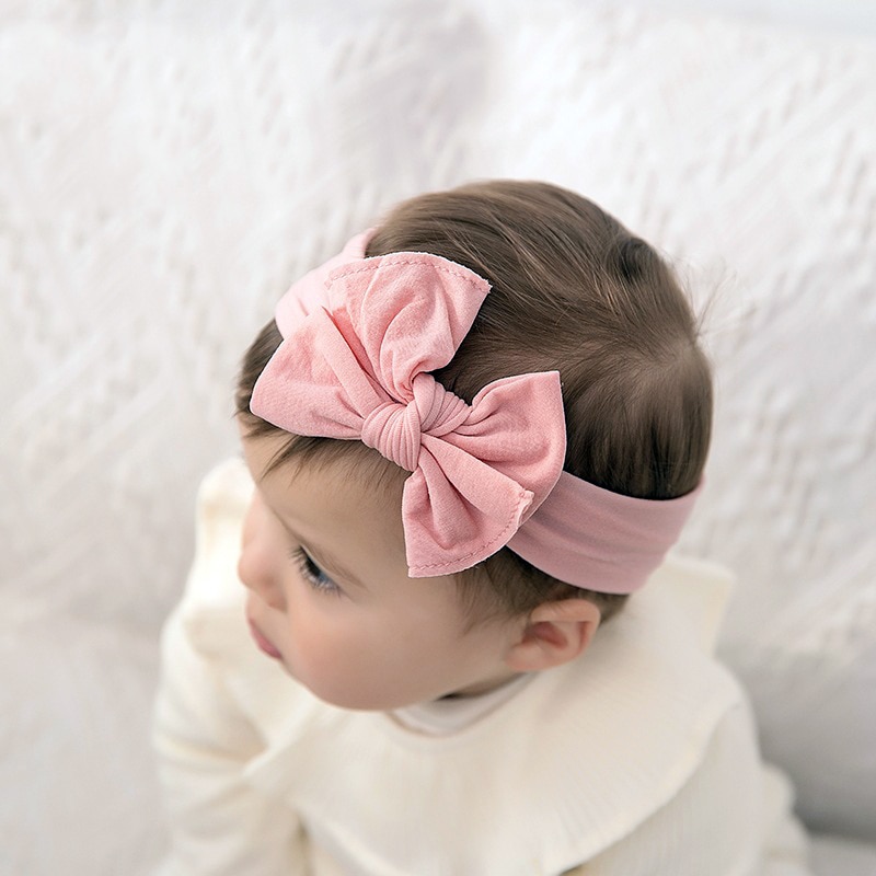 Cute Baby Knot Headband Newborn Turban Toddler Bow Knot Hairband Girls Headwrap Children Hair Accessories Lovely Kids Headbands