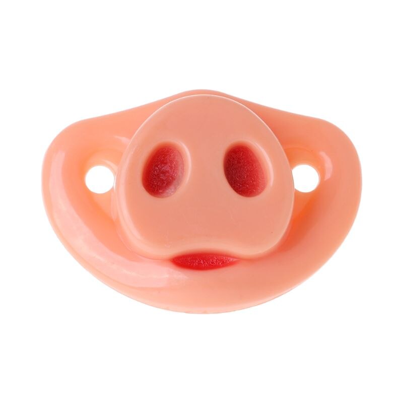 Pacifier Silicone Funny Nipple Dummy Baby Soother Joke Prank Toddler Orthodontic Nipples Teether Baby Christmas