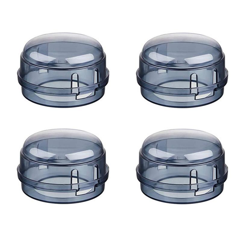 4pcs Stove Button Cover Kitchen Protector Stove Knob Covers for Child Safety