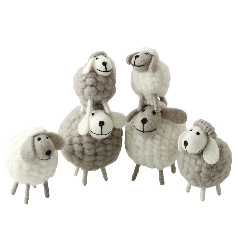 Creativity Newborn Photography Props Accessories Plush Sheep Doll Toy Studio Baby Photo Props Shoot Studio Accessories