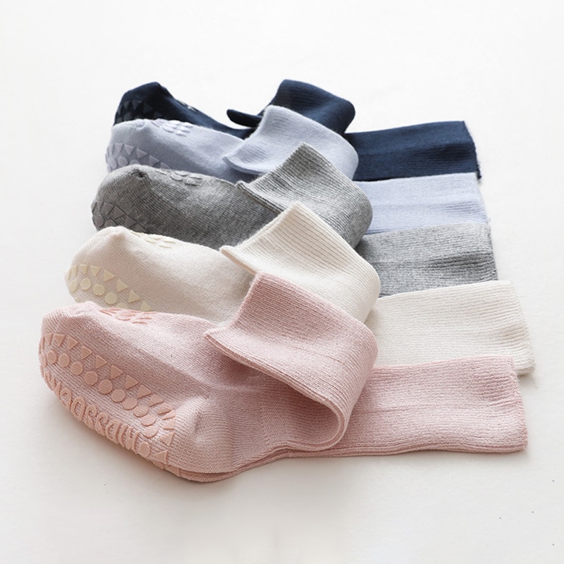 New Anti Slip Baby Socks Newborn Gift Cotton Kids Socks for Babie Girl Boy Accessories Infant Toddler Socks for New Born 0-3Y